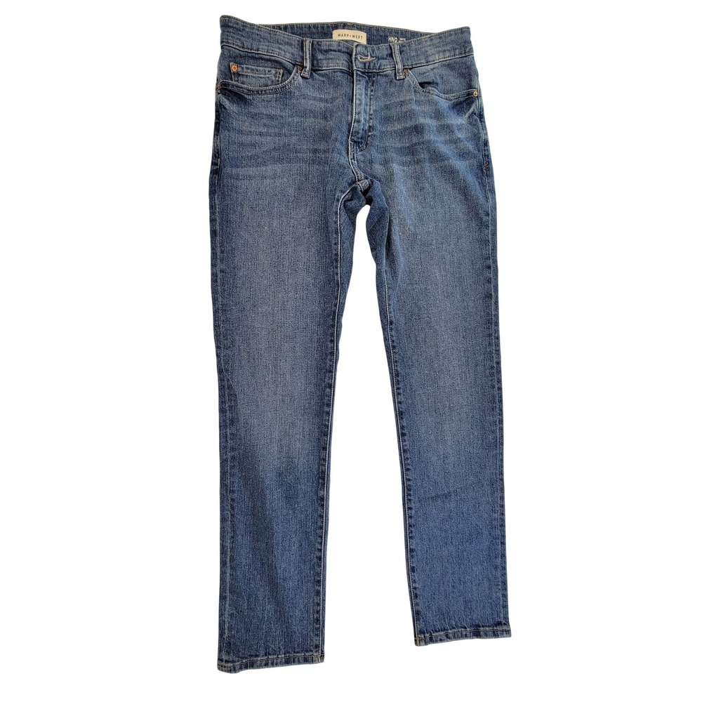 WARP WEFT Tokyo Skinny Jeans Blue Wash‎ Denim Size 29x30 Vaportrail